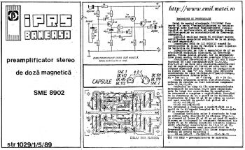 Click pentru marire - Kit 8902 IPRS Baneasa - Preamplificator stereo de doza magnetica