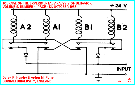 Circuit basculant bistabil cu 4 relee