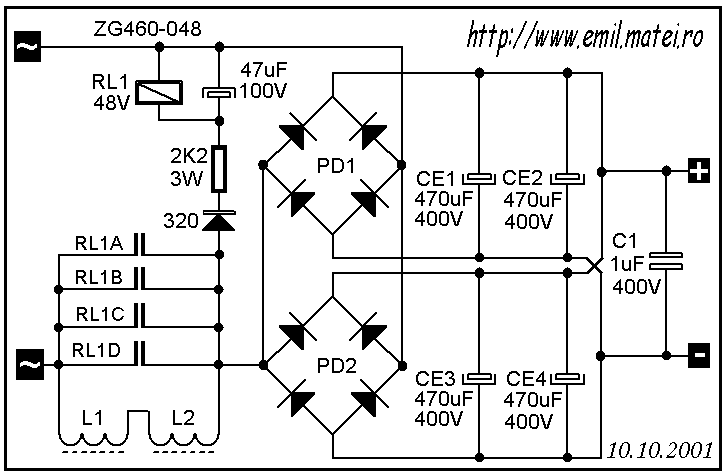 Soft Start Circuit Schematic 1