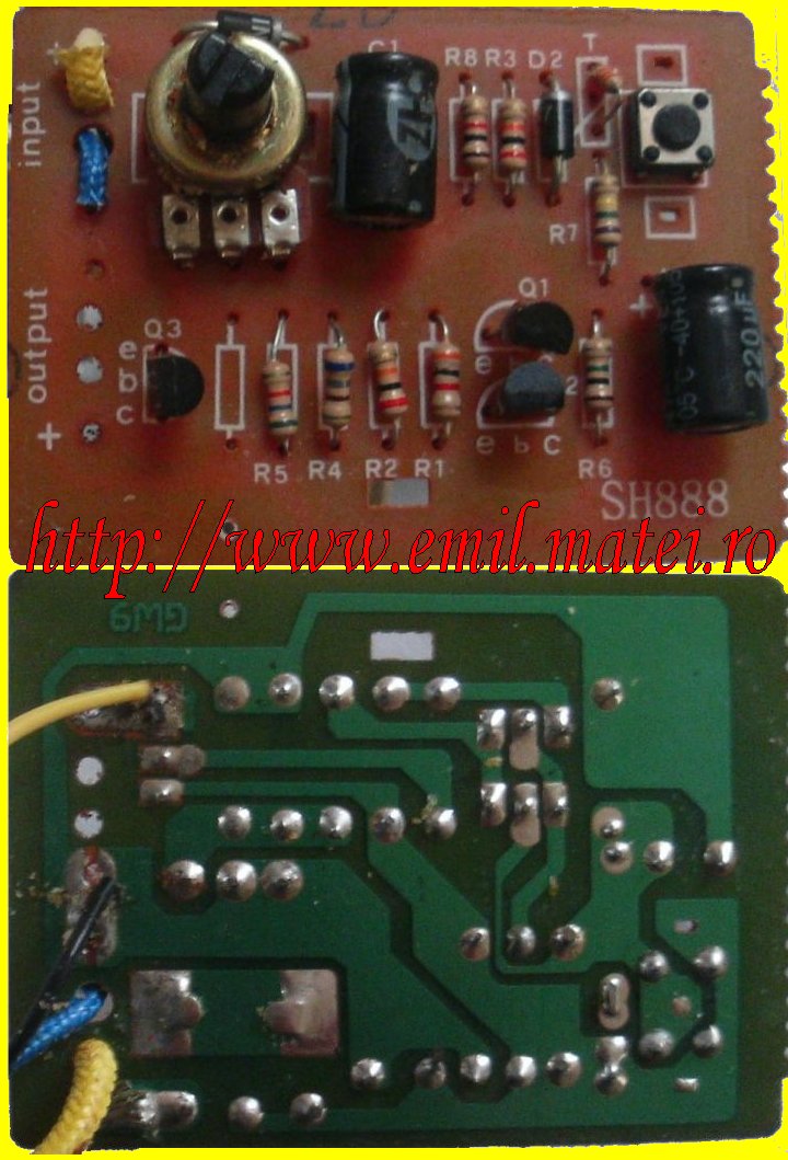 PCB Toaster Domotec MS-4025